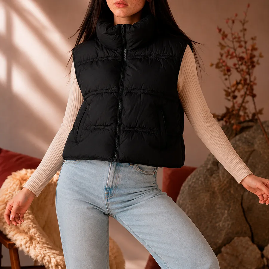 JV 24400 primera edicion chaleco acolchado dama 15218